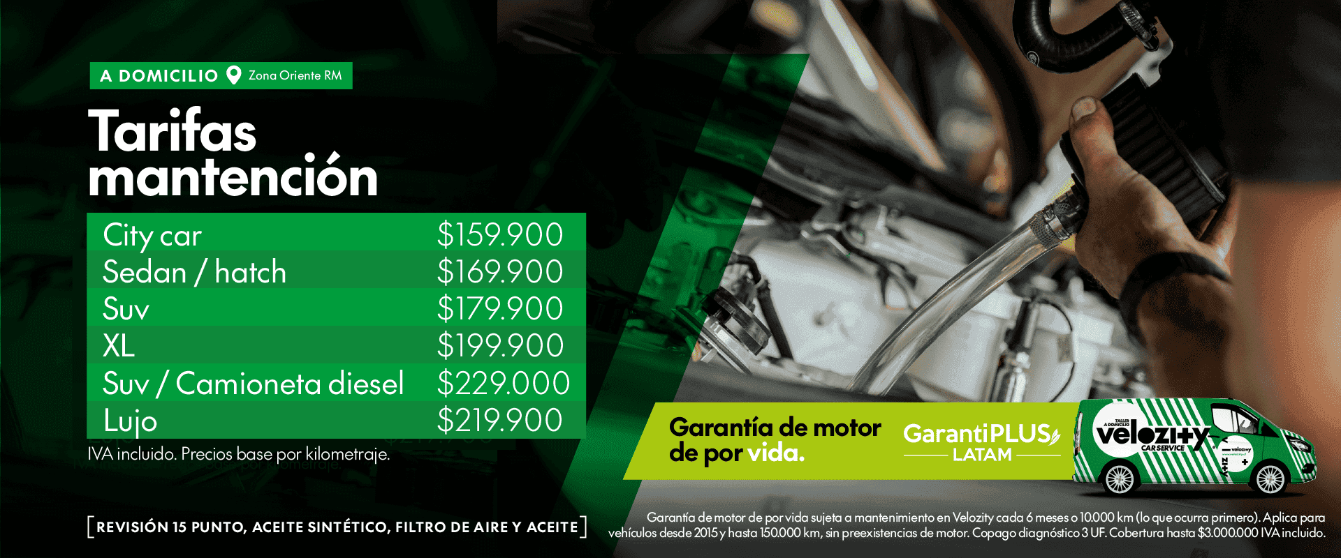 Taller Velozity en Vitacura